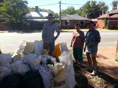 Rod, Barb and Ralph survey the result