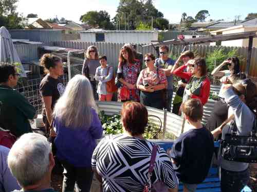 Sunny Side Up tours Erica's in Lockridge