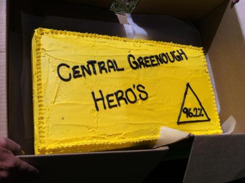 Celebration time (photo Jaime Yallup Farrant)