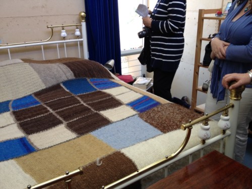 Louvre window at ground level allows air flow across bed in hot weather Bedside lights turn on/off from multiple switches in the room.