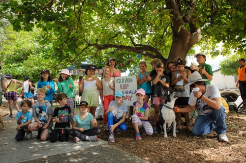 Guildford Primary School clean up team